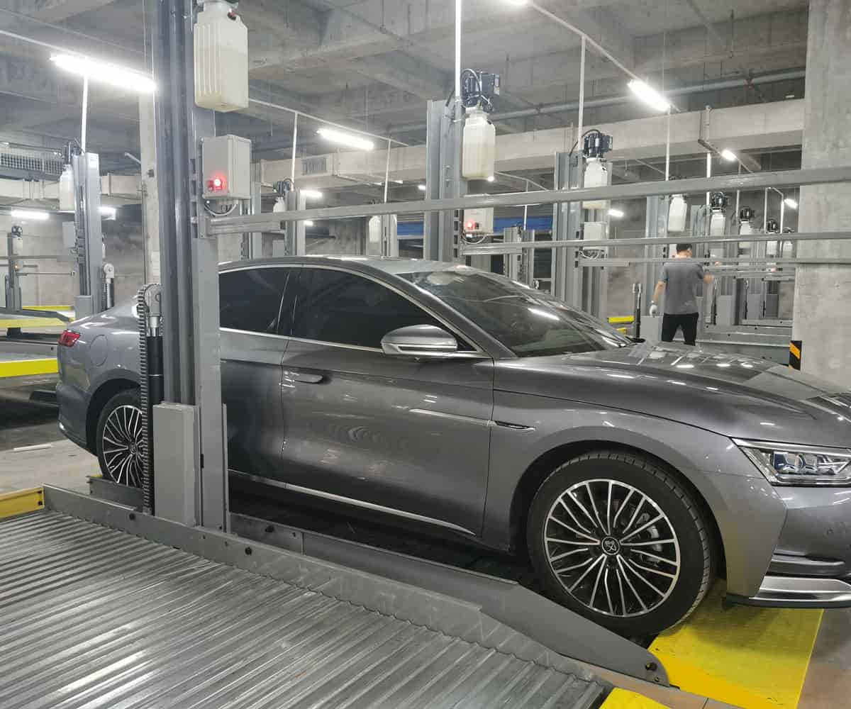 納溪二層簡易式立體停車設備收購