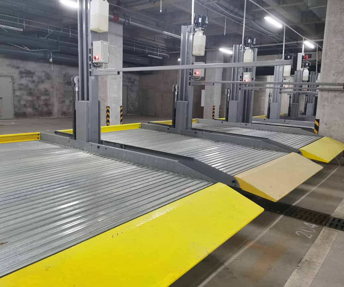 樂山兩柱機械式停車設備過規劃