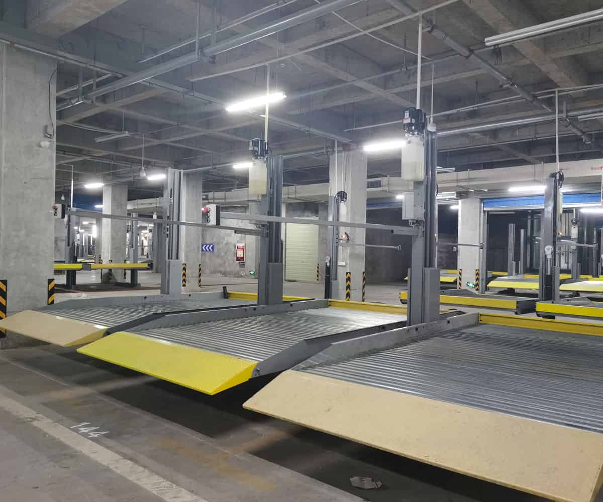 望謨2層簡易升降類機械立體車庫改造