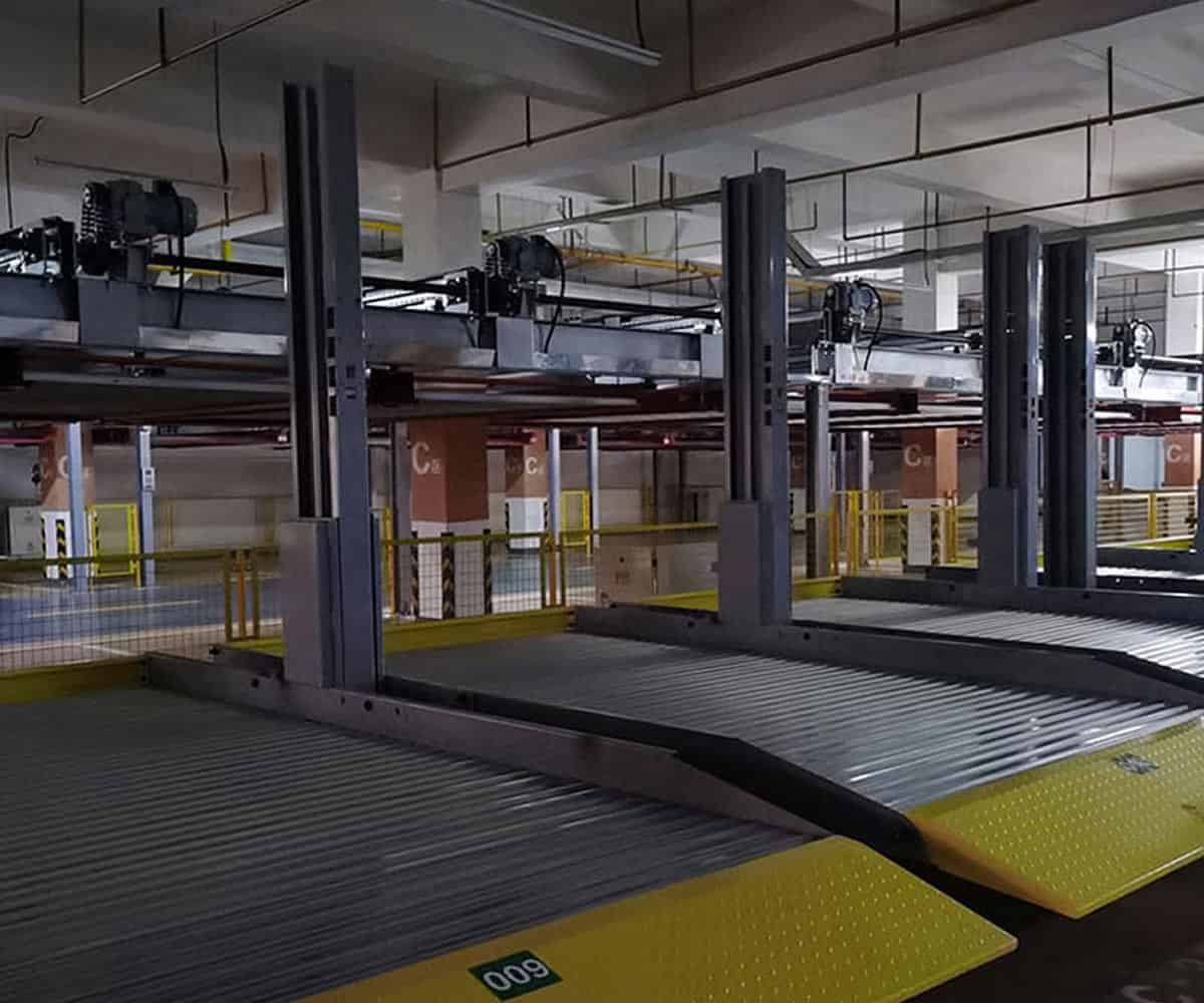 樂山兩層簡易類立體車位過驗收