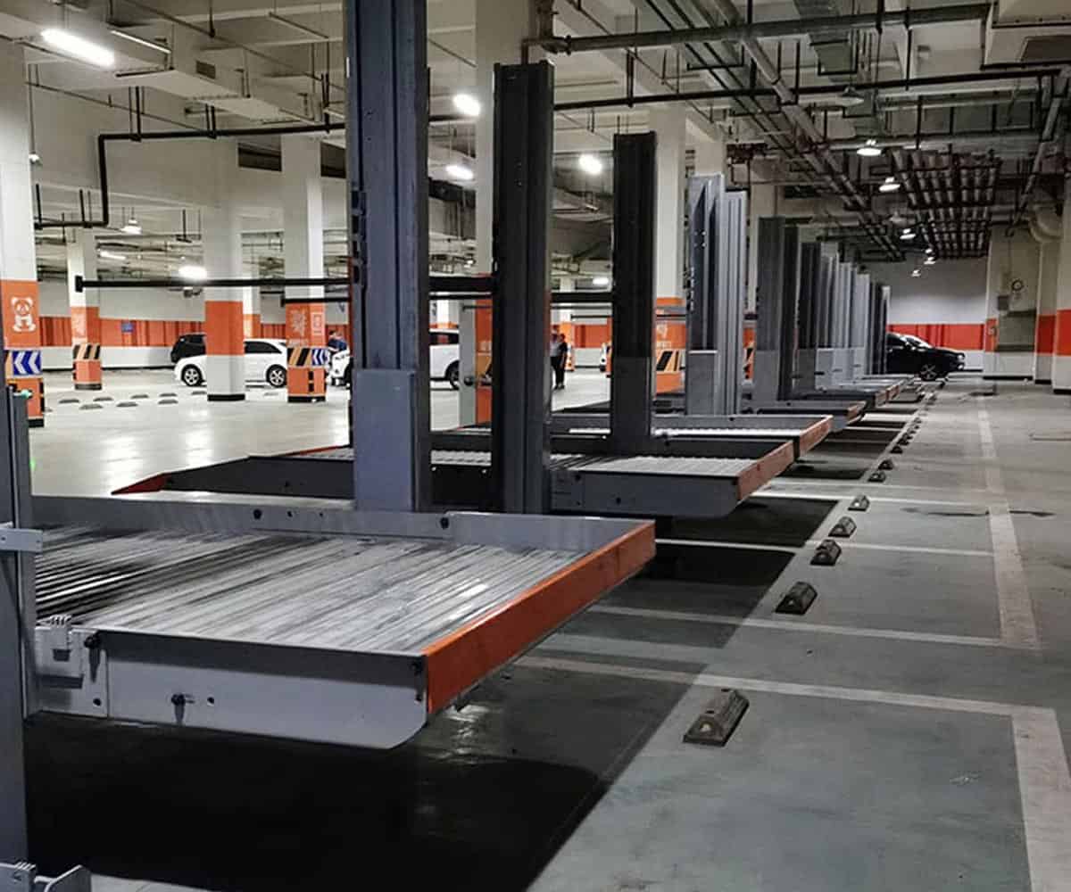 望謨簡易式機械立體停車設備安裝