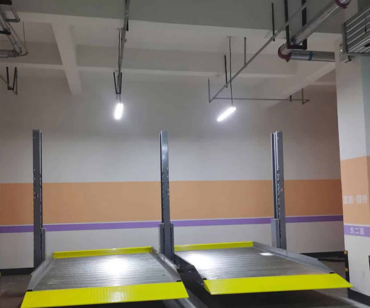 錦江二層升降橫移式立體停車庫短租