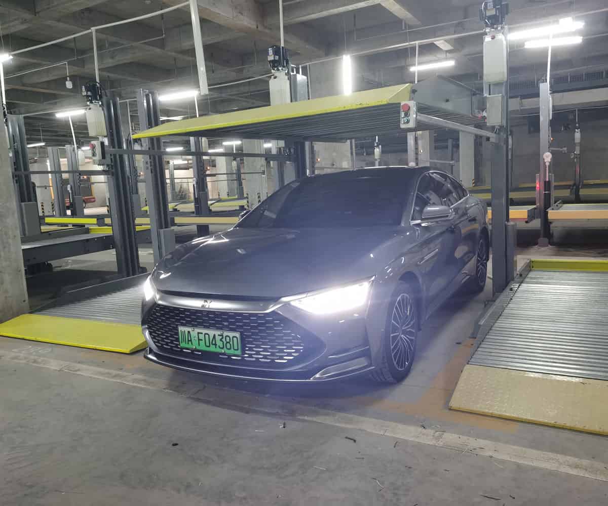 望謨三層升降平移機械式立體停車設備出租