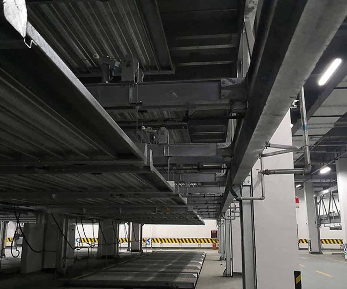 納溪二層升降平移停車庫回收