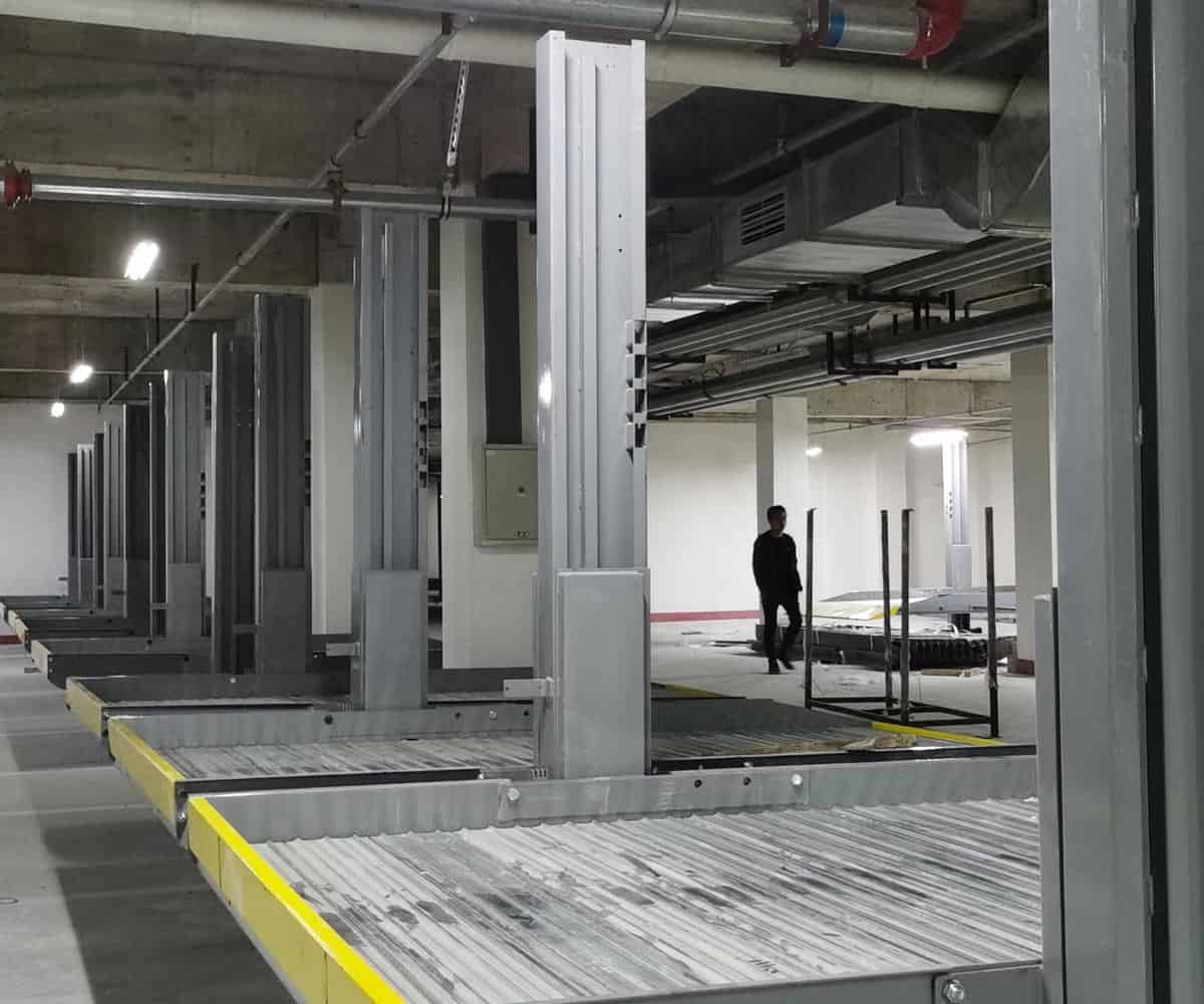 樂山兩層簡易式機械式停車位過驗收