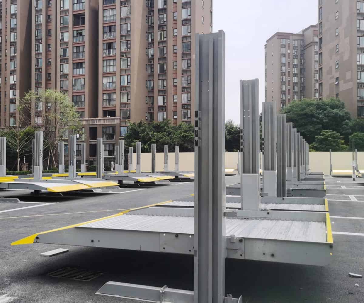 望謨兩柱簡易升降停車立體車庫回收