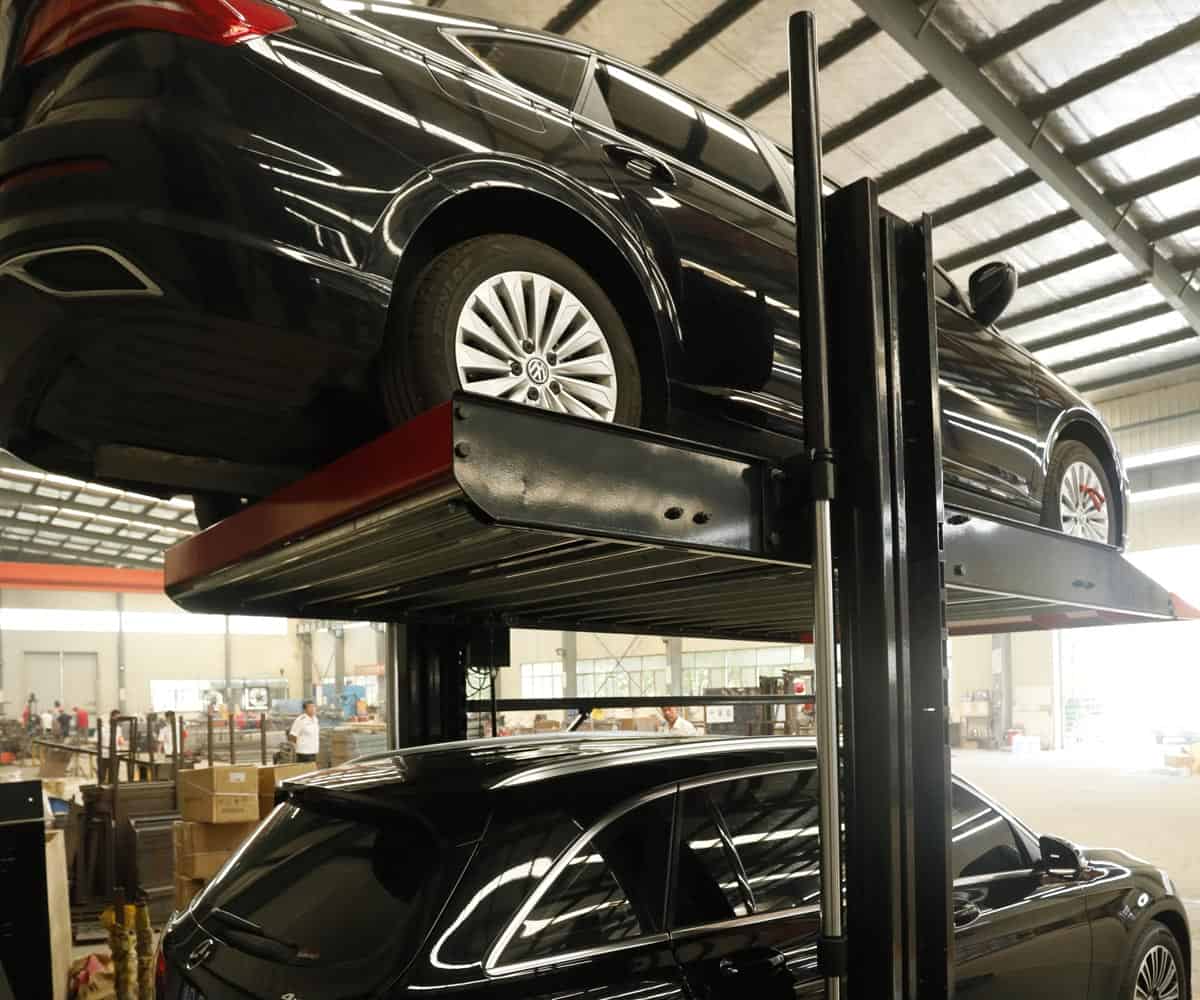 望謨小區四柱式停車寶