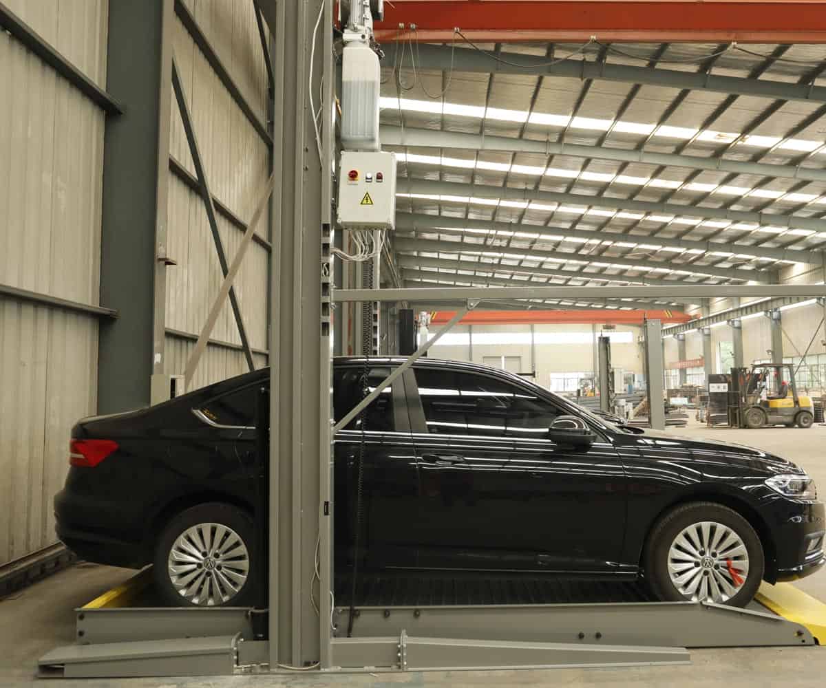 眉山2層簡易升降立體停車庫