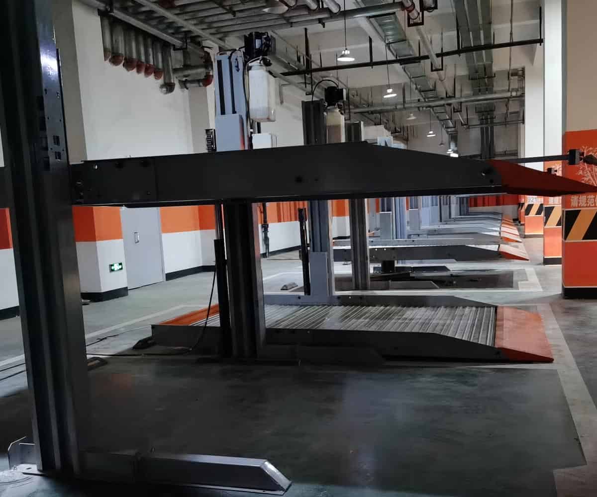 樂山兩柱式停車立體車庫