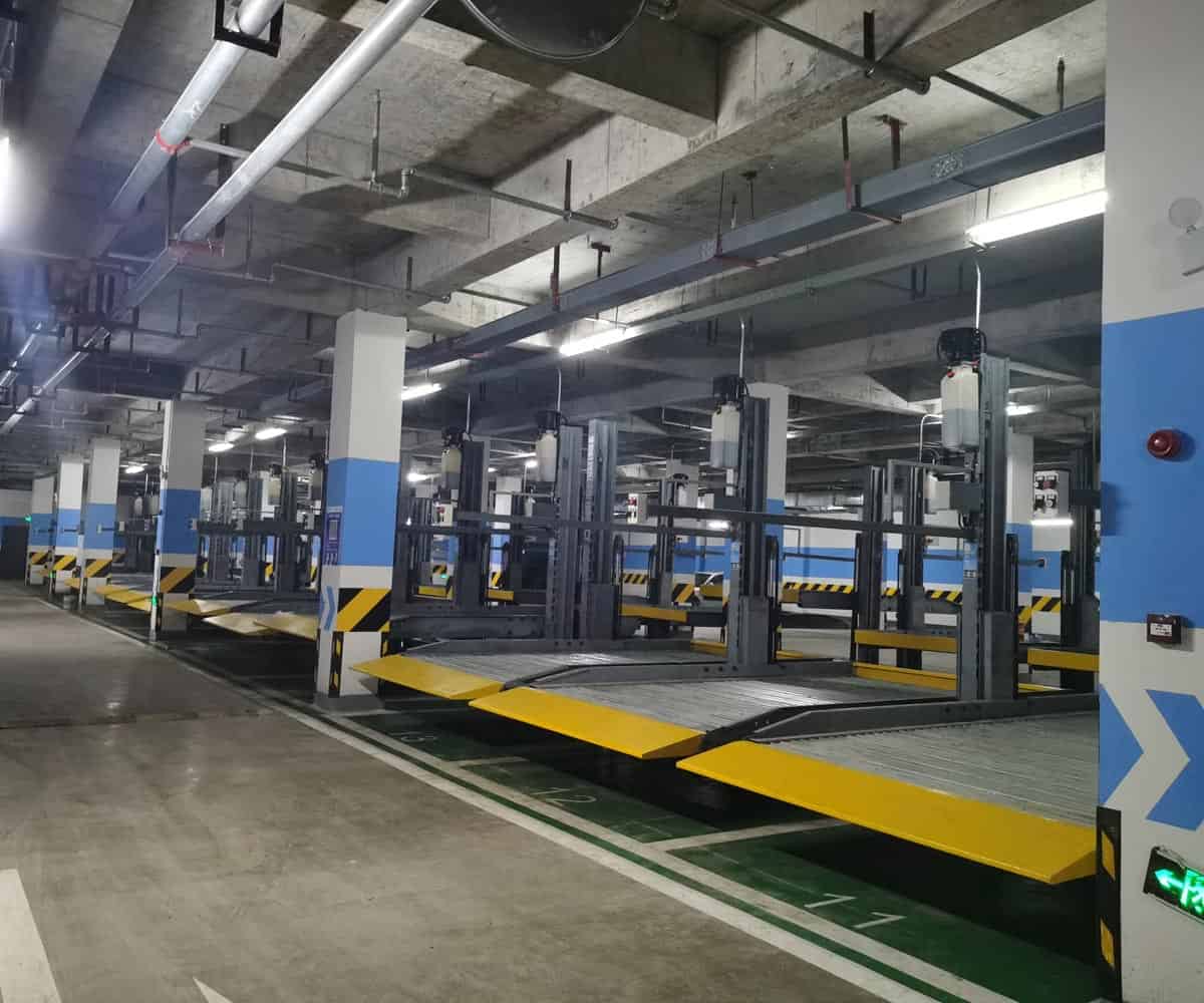 眉山地下室地下室簡易升降類機械停車