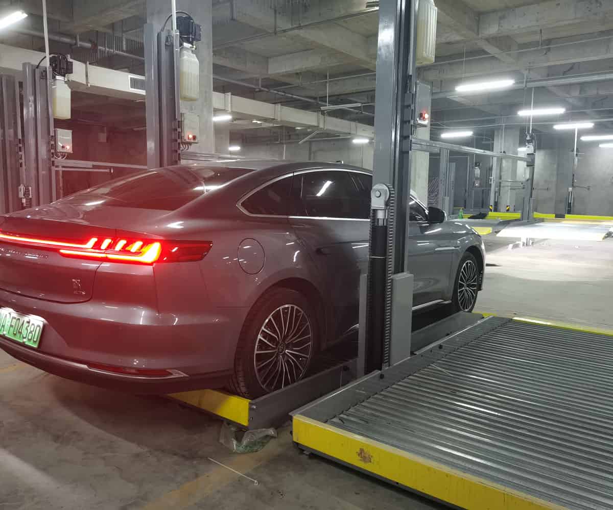 眉山地下室簡易升降式機械車位