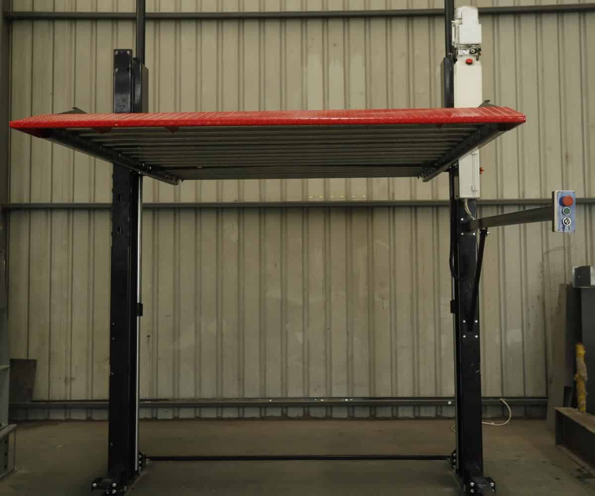 望謨小區兩層簡易升降類機械停車場