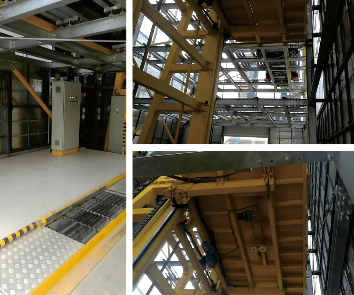 高層平面移動類停車立體車庫