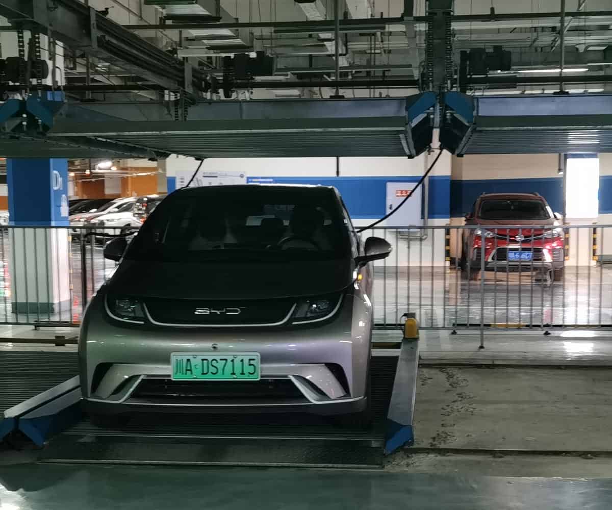 兩層升降橫移立體車庫