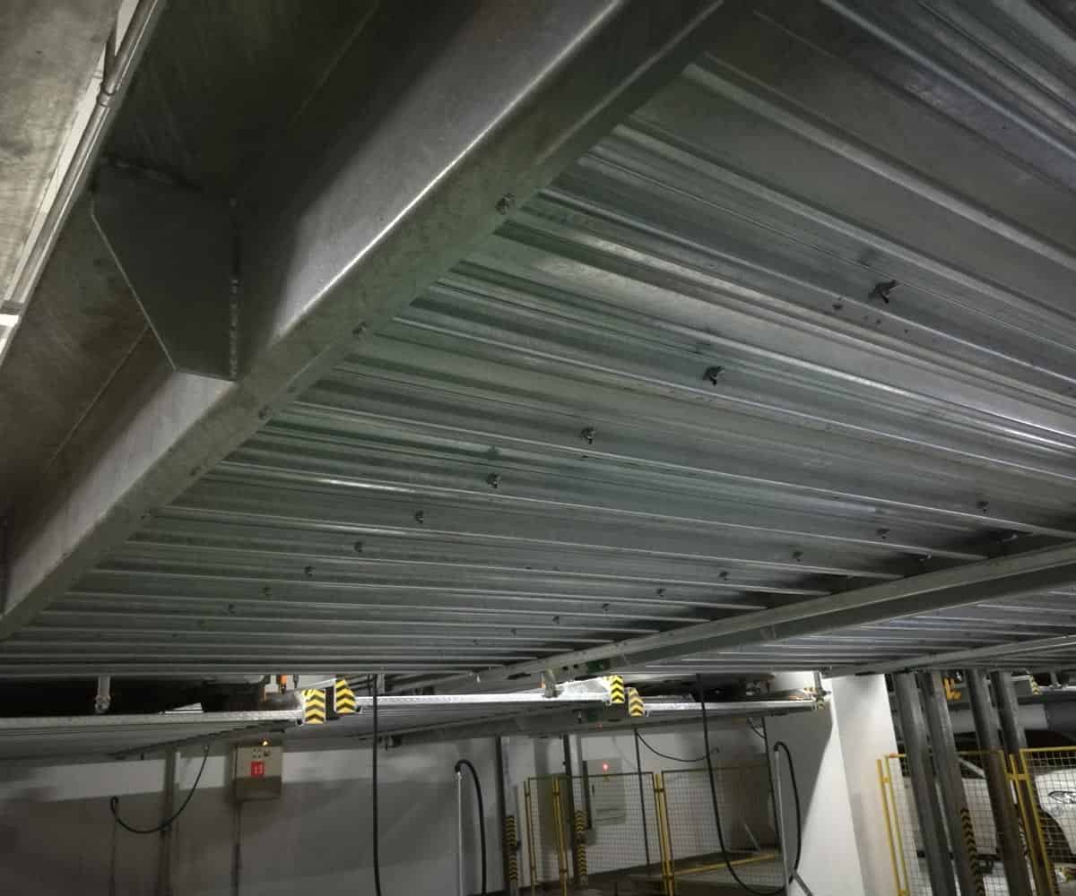 望謨二層升降橫移式停車庫