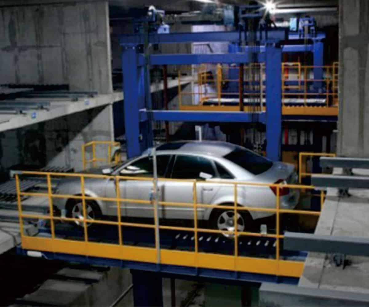 納溪全自動巷道堆垛式機械立體停車設備